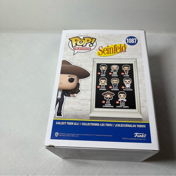Funko POP Seinfeld Elaine with Brown Sombrero Vinyl Figure - Picture 5 of 6